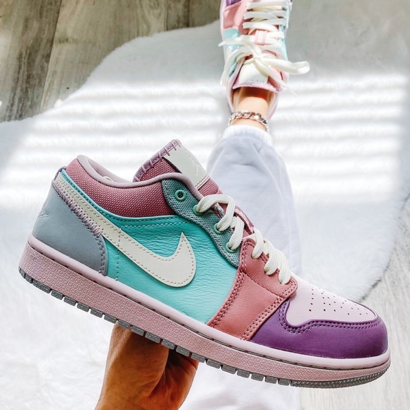 Nike jordan low pastel sneakers